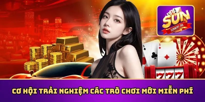 Tham gia các trò chơi miễn phí từ chương trình khuyến mãi